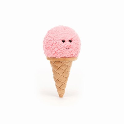 Jellycat Irresistible Ice Cream Strawberry | VEQF-85679